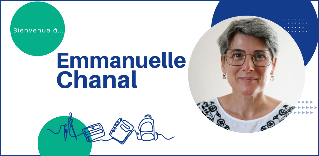 Bienvenue à Emmanuelle Chanal !
