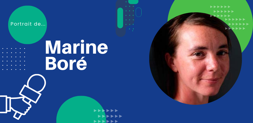 Portrait de Marine Boré, cheffe de projet pour Réseau Canopé