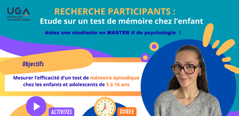 Lire la suite à propos de l’article Évaluer la mémoire épisodique : la tâche des 5 objets, un test pertinent chez les enfants au développement neurotypique ainsi que ceux présentant un trouble du spectre de l’autisme ?